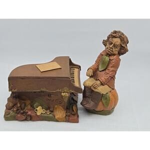 Vintage Tom Clark/Cairn Studio Beethoven and piano (#22) w/Key figurines